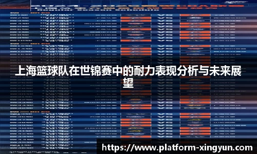 上海篮球队在世锦赛中的耐力表现分析与未来展望